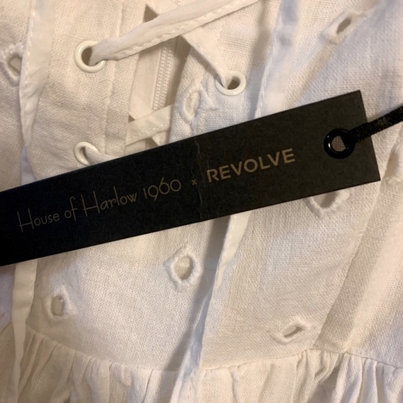 House of Harlow 1960 xRevolve Frans Lace- Up Dress - Picture 7 of 9